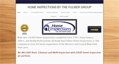 Desktop Screenshot of fulmerhomeinspections.com